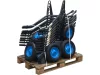 VOREL Építési talicska 130 kg / 80 liter (78690)