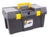 VOREL Szerszámosláda PVC műanyagból, 26”, 595 × 337 × 316 mm, kivehető tálcával (78815)