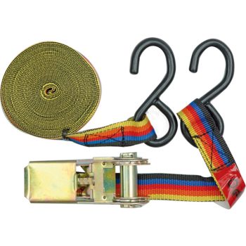 VOREL Racsnis lekötő 25mm x 5m kampós (82351)