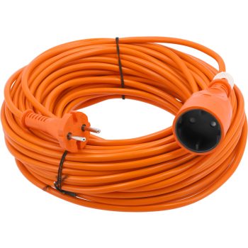   VOREL Elektromos hosszabbító kábel 30 méter, narancssárga (82675)