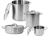 YATO Fazék fedővel 2,4 liter 160x120 mm Inox (YG-00001)