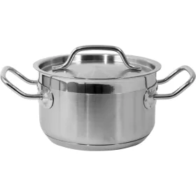 YATO Lábas fedővel 1,9 liter 160x95 mm Inox (YG-00021)