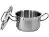YATO Lábas fedővel 1,9 liter 160x95 mm Inox (YG-00021)