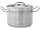 YATO Lábas fedővel 4,4 liter 200x140 mm Inox (YG-00022)