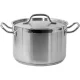 YATO Lábas fedővel 7,2 liter 240x160 mm Inox (YG-00023)