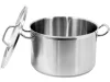 YATO Fazék fedővel, 16.1L, 32X20CM (YG-00025)