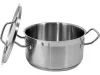YATO Lábas fedővel 3,3 liter 200x105 mm Inox (YG-00040)