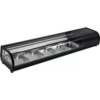   YATO Nagykonyhai ipari Feltéthűtő 1800x420x265 mm FEKETE (YG-05005)