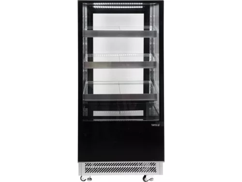 YATO Üveges hűtőszekrény 300L FEKETE (YG-05040)