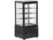 YATO Nagykonyhai ipari PULTRA ÁLLÍTHATÓ VITRINES HŰTŐ, 69 Liter 46x41x90 cm, fekete (YG-05051)