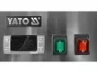 YATO Nagykonyhai ipari GN hűtött munkaasztal, 2 ÜVEGAJTÓ (YG-05252)
