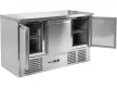 YATO Nagykonyhai ipari hűtött munkaasztal 368 Liter, W/3 AJTÓS (YG-05300)