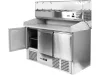 YATO Nagykonyhai Hűtött pizza pult, gránit munkalappal 368L (YG-05305)