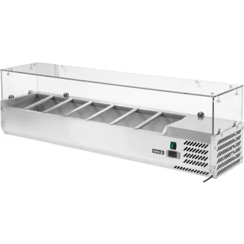   YATO Nagykonyhai ipari Feltéthűtő 39,5x200x43,5 cm (YG-05322)