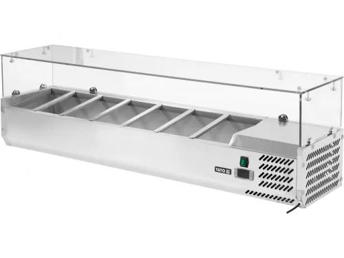 YATO Nagykonyhai ipari Feltéthűtő 39,5x200x43,5 cm (YG-05322)