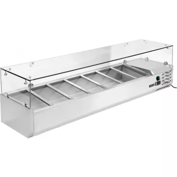   YATO Nagykonyhai ipari Feltéthűtő 39,5x160x43,5 cm (YG-05331)