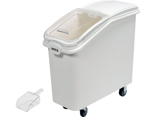 YATO TÁROLÓ ÖMLESZTETT KONYHAI ALAPANYAGOKHOZ, GÖRGŐKKEL 81L (YG-09109)