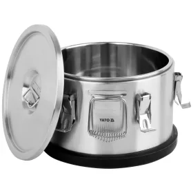   YATO Catering ételszállító termosz rozsdamentes acél tartállyal, 10 l, 355 × 240 mm (YG-09200)