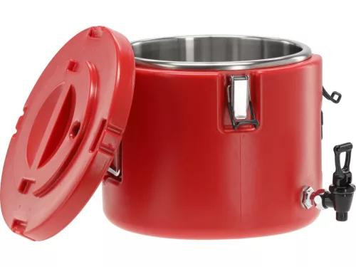 YATO Catering szállítótermosz adagolócsappal és rozsdamentes acél tartállyal, 15 l (YG-09231)