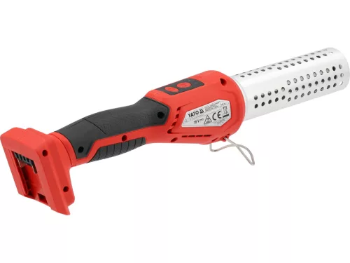 YATO Akkus grillgyújtó 18 V, 600 °C, vegyszermentes begyújtáshoz, géptest (YG-20106)
