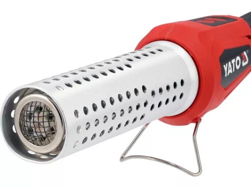 YATO Akkus grillgyújtó 18 V, 600 °C, vegyszermentes begyújtáshoz, géptest (YG-20106)