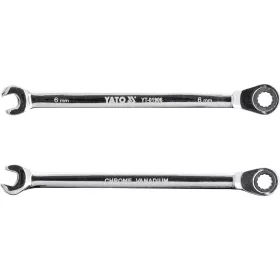 YATO Csillag-villás kulcs racsnis 6 mm 72T CrV (YT-01906)