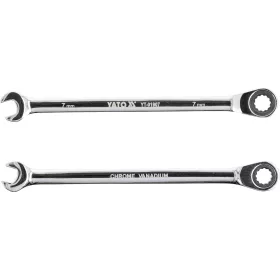 YATO Csillag-villás kulcs racsnis 7 mm 72T CrV (YT-01907)