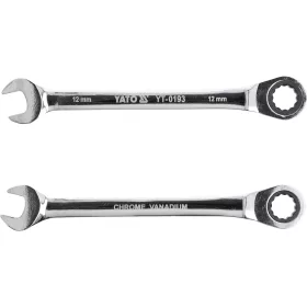 YATO Csillag-villás kulcs racsnis 12 mm 72T CrV (YT-0193)