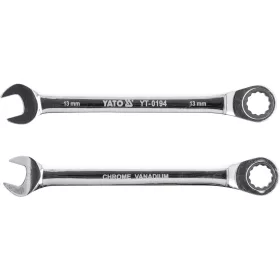 YATO Csillag-villás kulcs racsnis 13 mm 72T CrV (YT-0194)