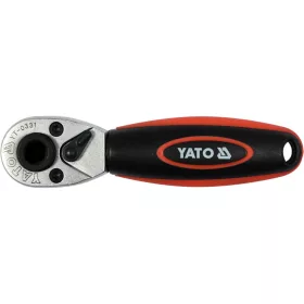   YATO Hajtószár racsnis 1/4" 72T, 10 mm bit és dugókulccsal  (YT-0331)