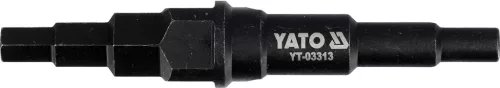 YATO Kétoldalas lépcsős radiátor- és szerelvénykulcs 3/8”–1”, 4 méret (YT-03313)