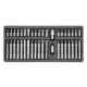 YATO Torx és imbusz bit készlet 40 részes (1/2"-3/8" H4-H12, M5-M12, T20-T55) ~ (YT-0400)