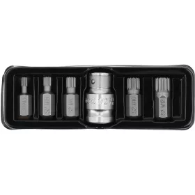   YATO Bit készlet 6 részlet SPLINE M5-M12 L=30mm 1/2" (YT-0414)