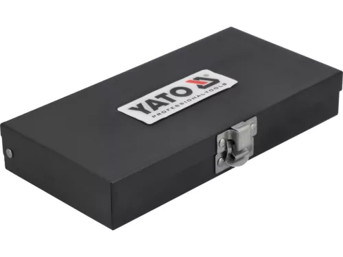 YATO Torx készlet 15 részes tamperproof T20-T55 L=30mm, L=75mm 1/2" (YT-0417)