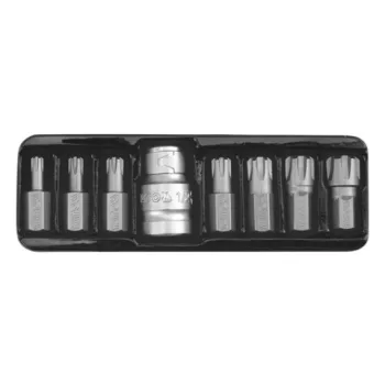   YATO Bit készlet 8 részes RIBE M5-M14 L=30mm 1/2"  (YT-0418)