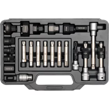   YATO Generátor javító készlet 22 részes 1/2" CrV (YT-04211)