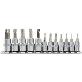   YATO Bithegy dugófejjel Torx Tamperp. 12 r. (1/4 " L=37mm T8-T30, 3/8" L=48mm T40-T55) (YT-04332)