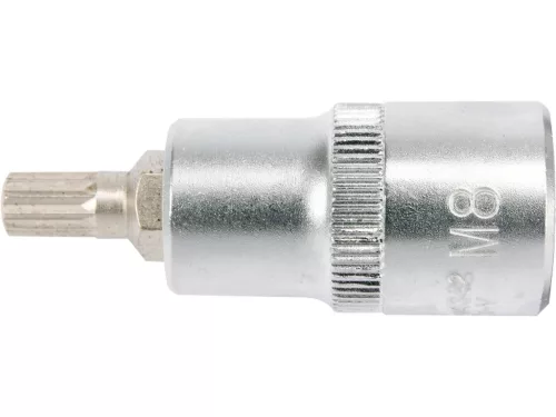 YATO Bithegy dugófejjel SPLINE M8 1/2" CrV (YT-04342)