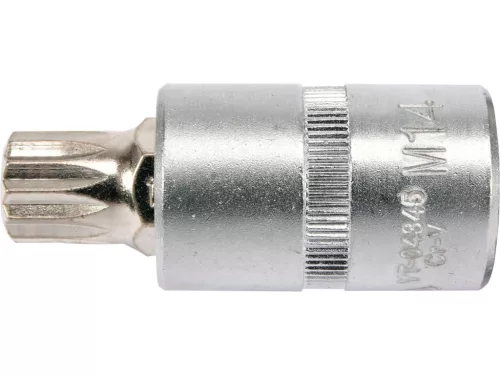 YATO Spline bitfej 1/2” meghajtással, M14 × 55 mm, 370 Nm (YT-04345)
