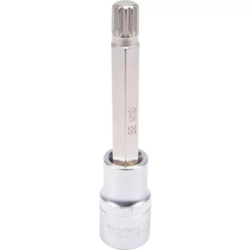 YATO Bithegy dugófejjel SPLINE M10 1/2" hosszú (YT-04353)