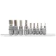 YATO Imbusz bitfej készlet 1/4” és 3/8” meghajtással, 2–12 mm, 9 részes (YT-04401)