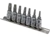 YATO Bitfejkészlet sérült Torx csavarokhoz, 1/4”, TE10–TE40, 7 részes (YT-04581)