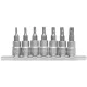 YATO Bitfejkészlet ötágú furatos Torx profillal Toyota és Volkswagen járművekhez, TS10–TS40, 7 részes (YT-0461)