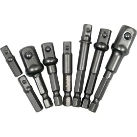   YATO 8 részes Fúróba fogható dugókulcs adapter készlet 1/4"-3/8"-1/2" (YT-04639)