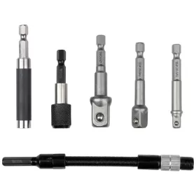   YATO Bit- és dugókulcs adapter készlet 6 részes, HEX 1/4”, flexibilis toldóval (YT-04640)