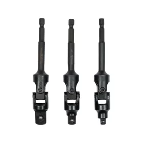   YATO 3 részes Fúróba fogható csuklós dugókulcs adapter készlet 1/4"-3/8"-1/2" (YT-04641)