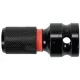 YATO Bitadapter ütvecsavarozóhoz, 1/2” négyszög–1/4” hatszög, 50 mm (YT-04691)