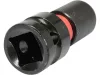 YATO Bitadapter ütvecsavarozóhoz, 1/2” négyszög–1/4” hatszög, 50 mm (YT-04691)