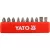 YATO Bithegy készlet 10 részes 25mm (YT-0482)