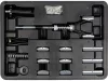YATO Hengerhonoló készlet 20–89 mm, P220 szilícium-karbid kövekkel, 14 részes (YT-05800)
